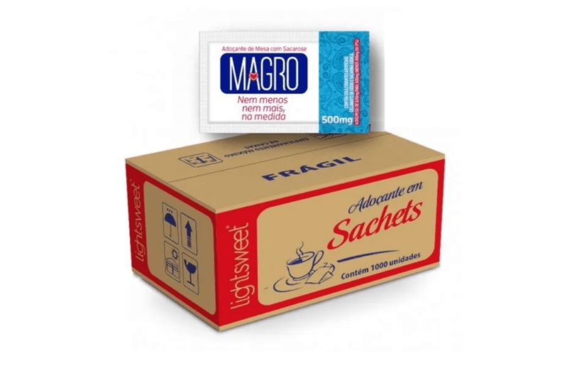 Adoçante Magro Tradicional em Sachê